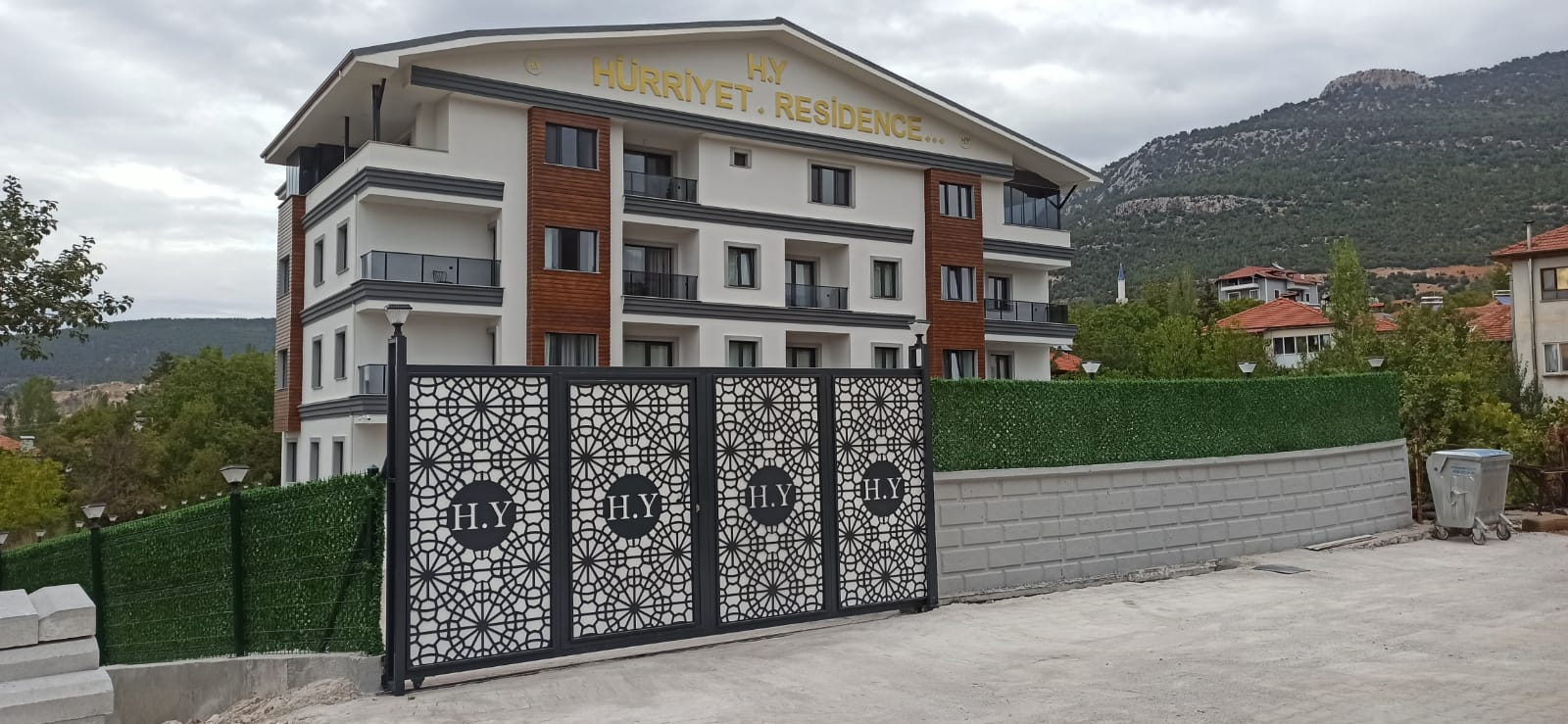 HY Apart Burdur Altınyayla dış cephe
