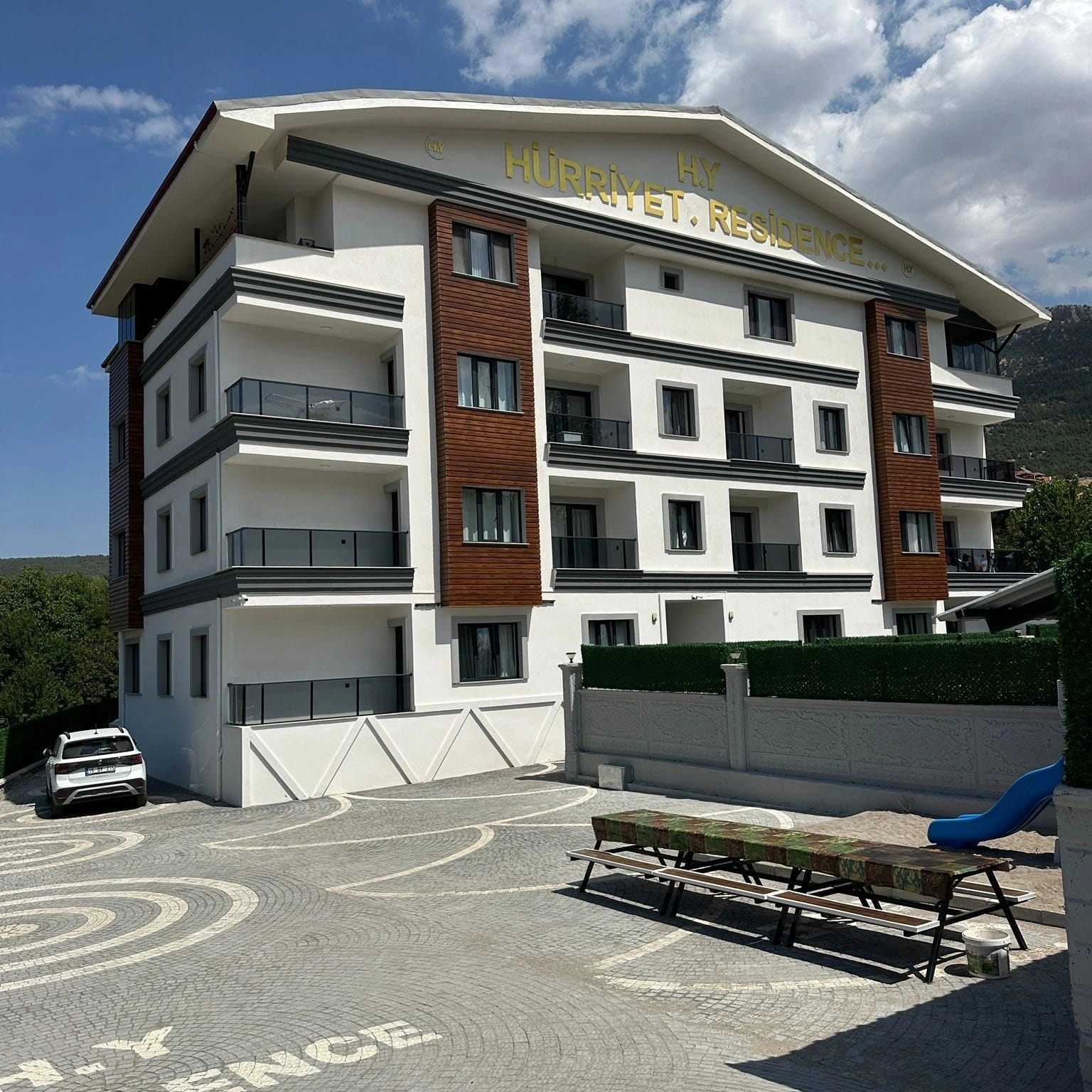 HY Apart Burdur Altınyayla dış cephe